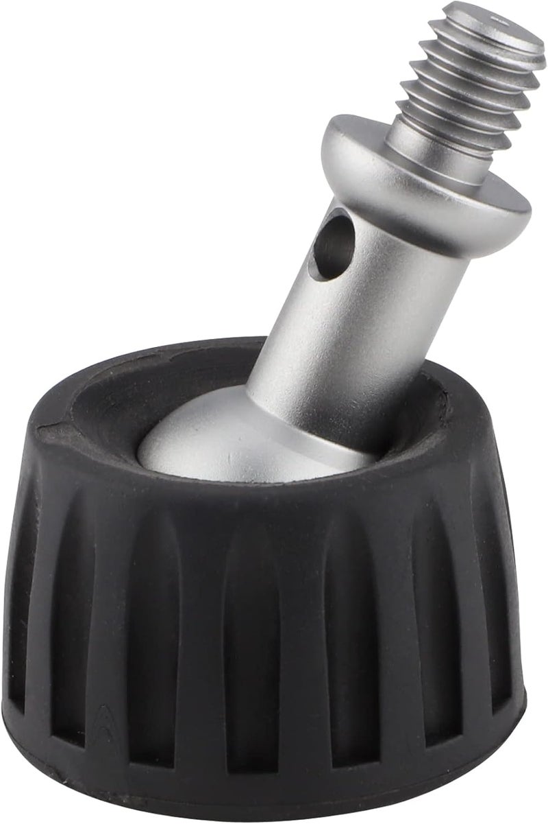 Leftfoto Rubber Tripod Feet with 3/8" Screw,for Thread Tripod Foot Width 34mm(3PCS) - Image 2
